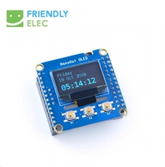 友善NanoHat OLED,Python编程驱动开源支持NanoPi NEO,NEO2,Air等