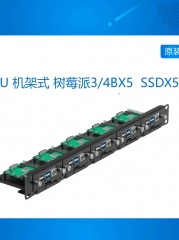 1U Rackmount for Raspberry Pi 单板