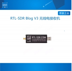 RTL-SDR Blog V3 R820T2升级R860T TCXO原装 软件无线电接收机 HF V3新版黑壳接收机