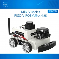 Milk-V Meles机器人RISC-V玄铁激光雷达建图导航ROS2小车开发板 RISC-V ROS机器人小车