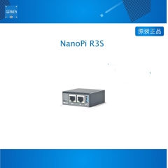 NanoPi R3S迷你开发板,32GB eMMC,CNC全金属外壳RK3566双千兆网口 R3S整机- 2GB+0GB